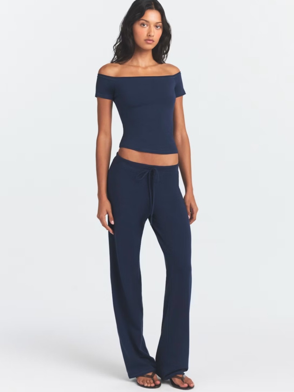 Skims Jersey Navy Lounge Pants